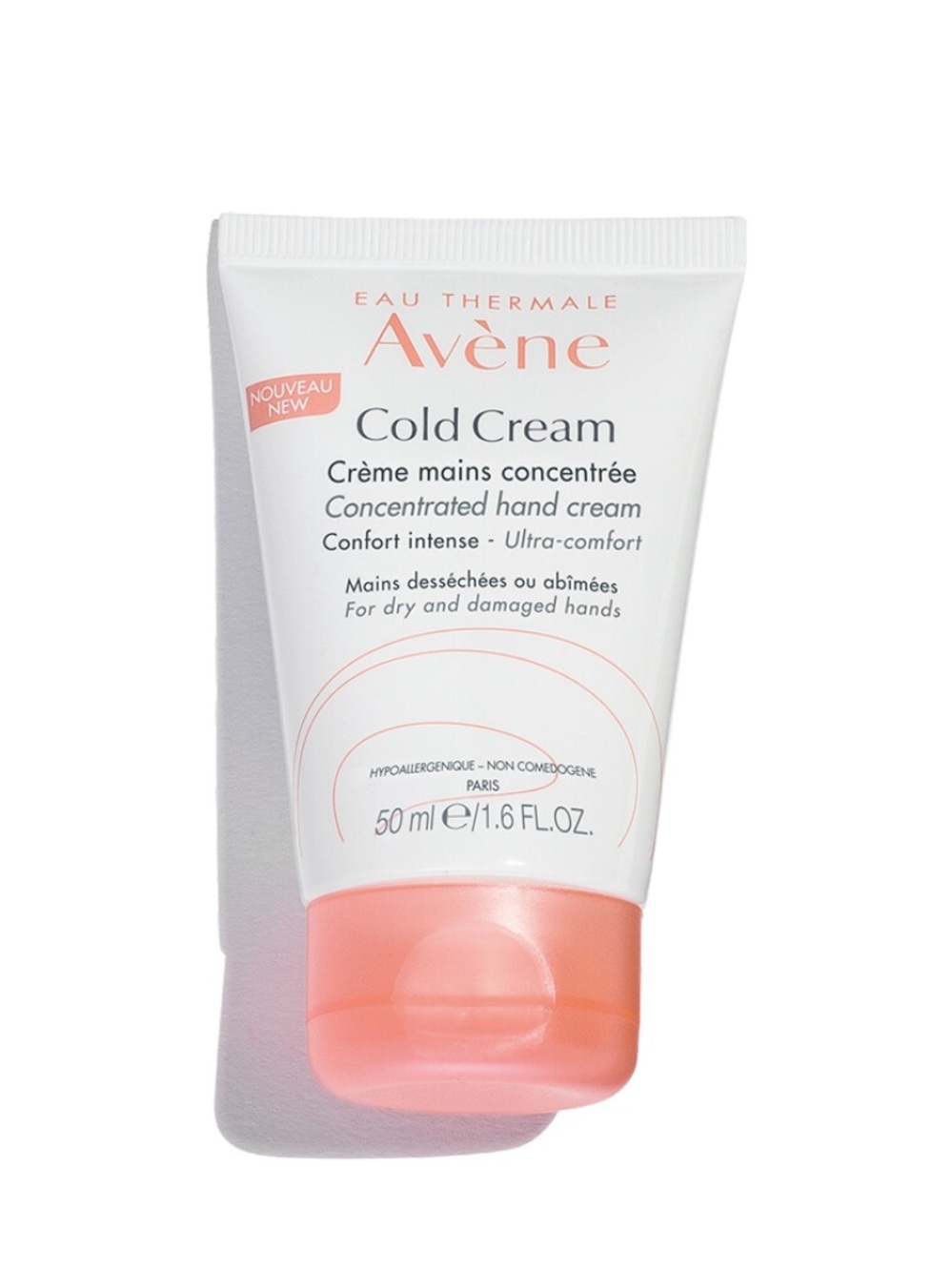 Cold Cream Concentrated Hand Cream – White with Pink Cap